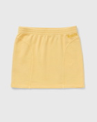 Rotate Birger Christensen Elasticated Mini Skirt Yellow - Womens - Skirts