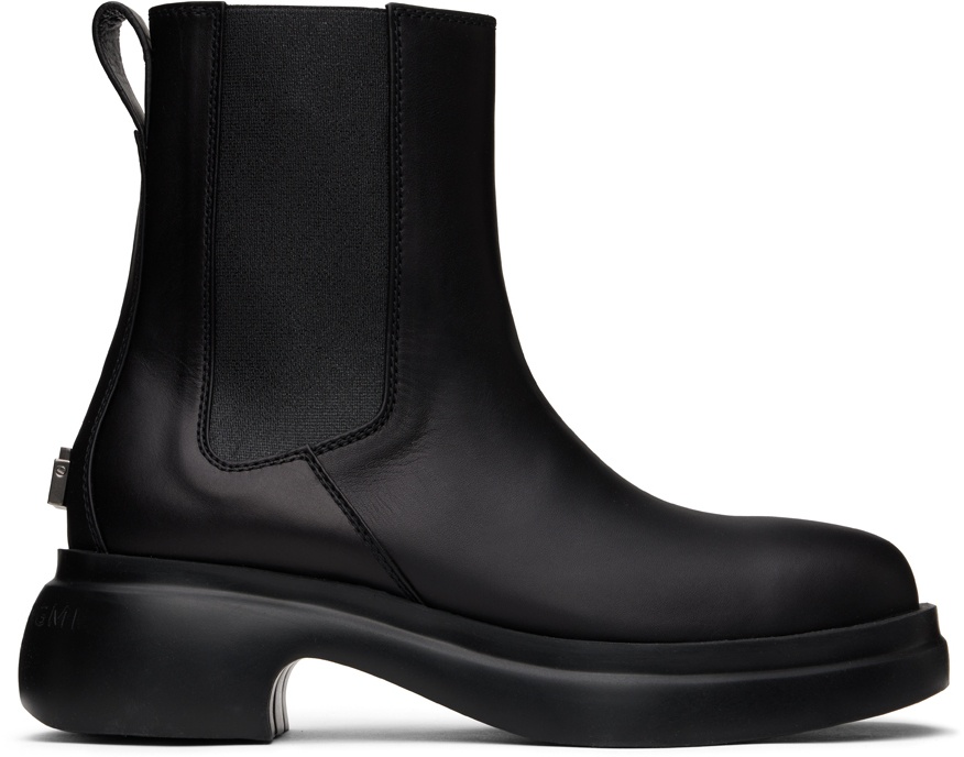 Photo: Wooyoungmi Black Leather Chelsea Boots