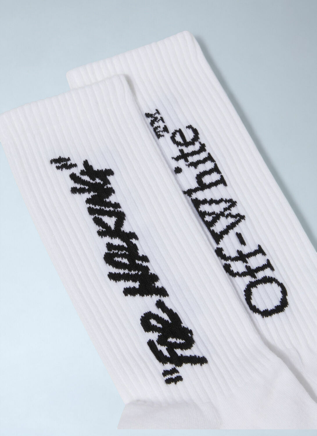 OFF WHITE Quote Socks