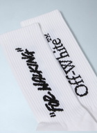 OFF WHITE Quote Socks