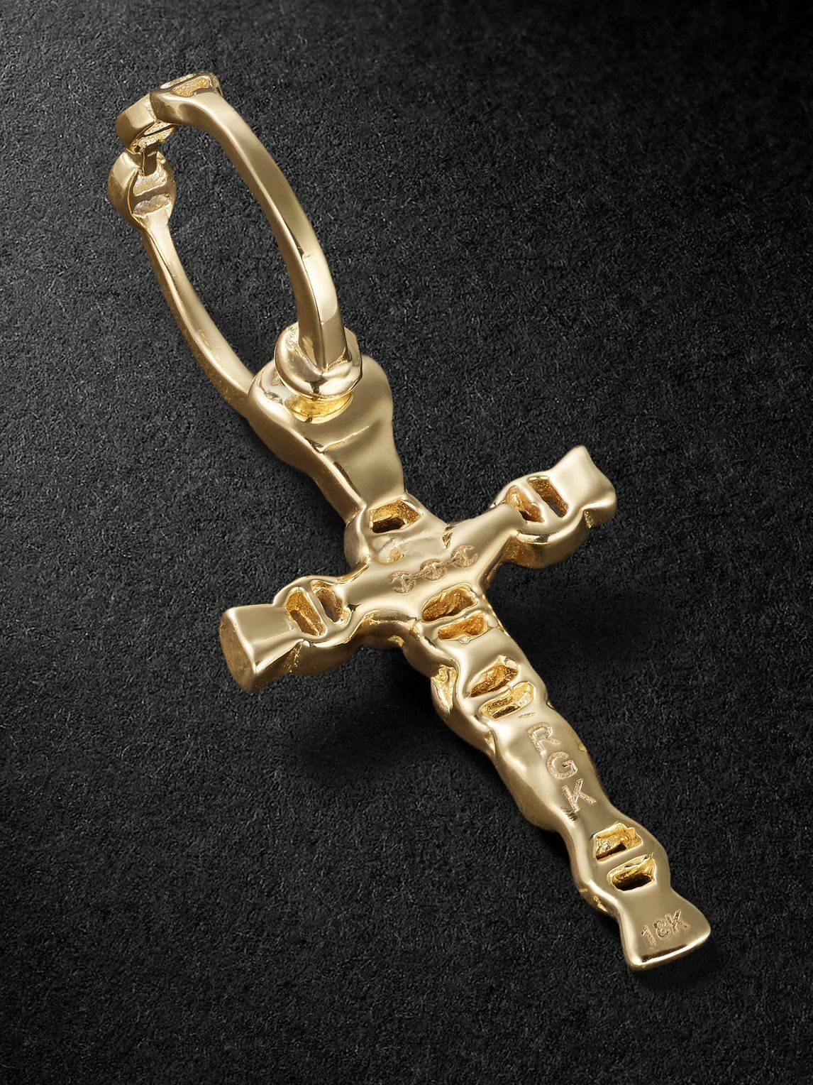 HOORSENBUHS - Sacred Cross 18-Karat Gold Diamond Pendant