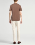 Lardini Mens T-shirt in Light brown