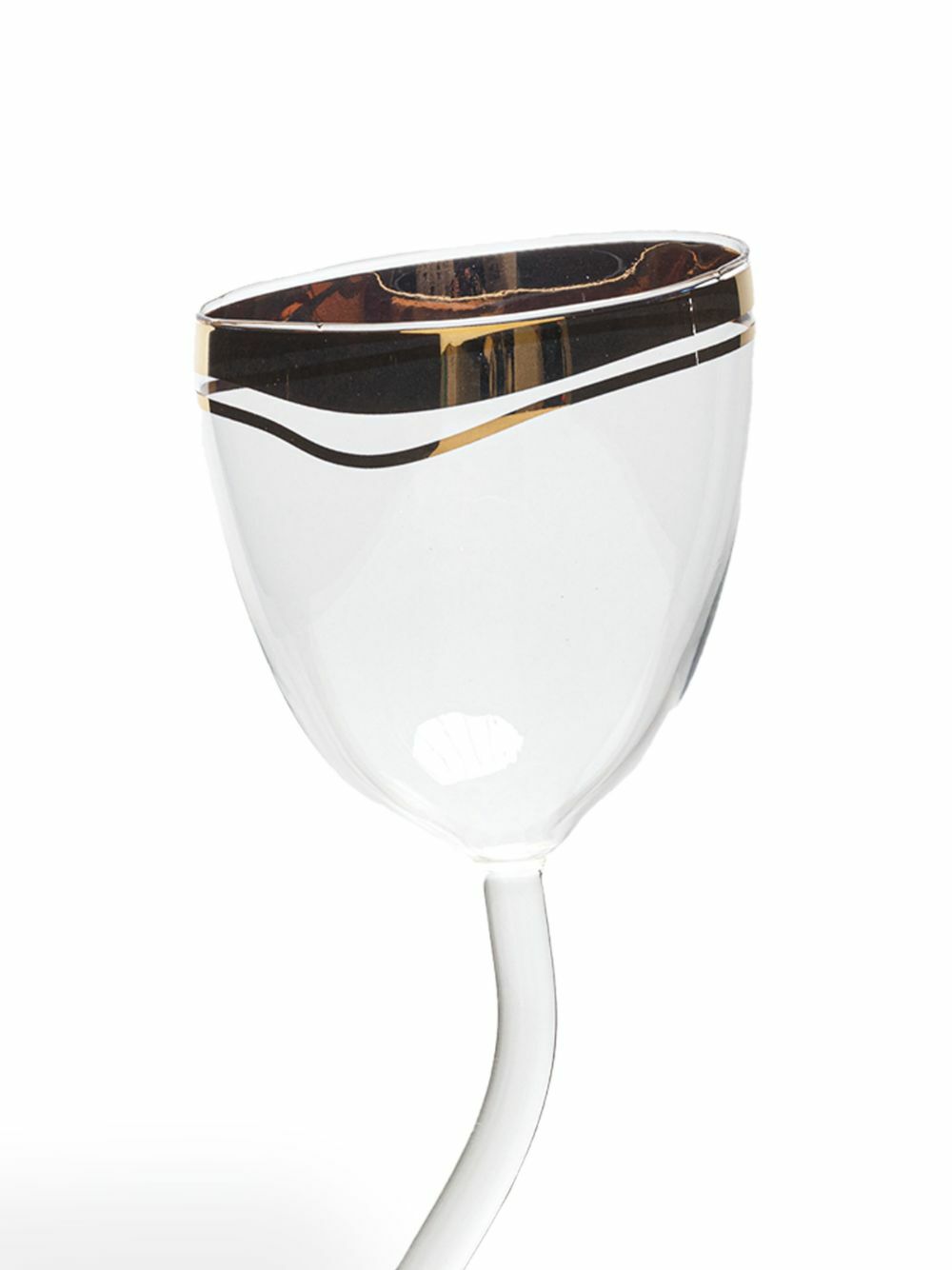 Seletti Neutral Classic On Acid Regal Wine Glass
