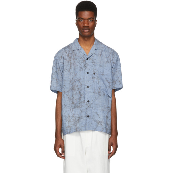 Issey Miyake Men Blue Rocketsu Short Sleeve Shirt Issey Miyake Men