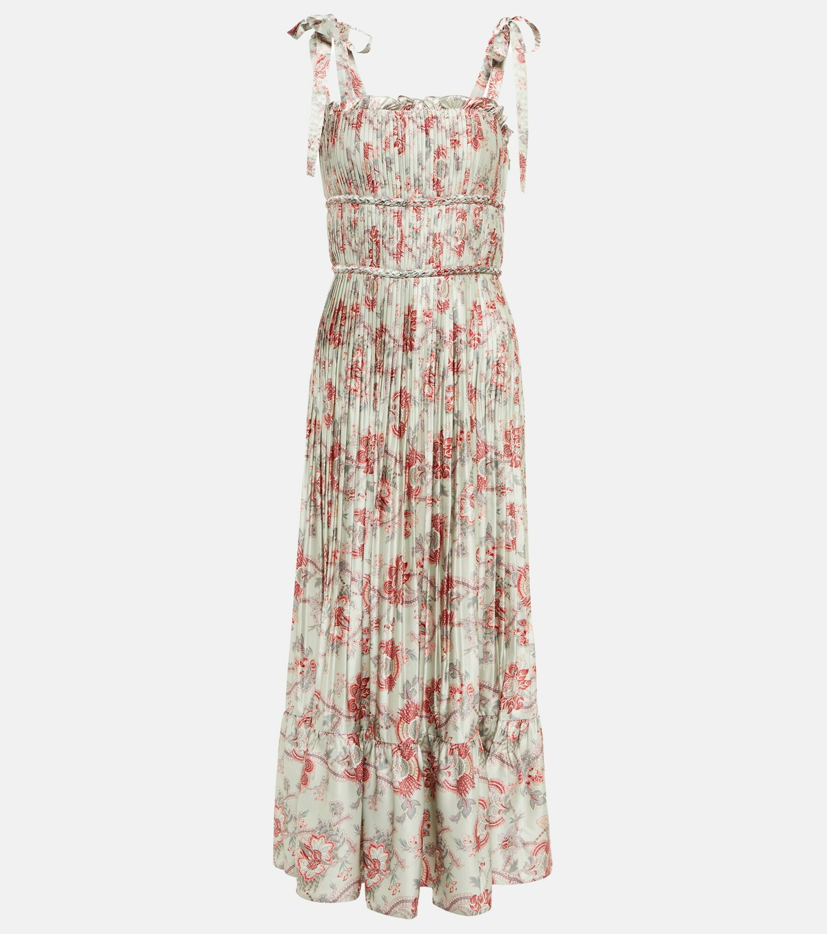 【Polo Ralph Lauren】 Tiered maxiドレス Ralph Lauren Tiered Eyelet Cotton Maxidress in White | Lyst