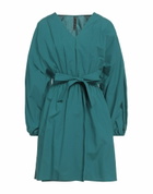 Manila Grace Womens Mini dress Deep teal