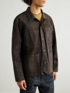 RRL - Kenmare Suede Jacket - Brown