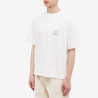 Bram's Fruit Men's Outline Lemon T-Shirt in White