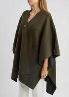 Vince Wool-blend Cape - Light Brown - One Size