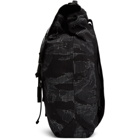 Diesel Black and Grey Volpago Backpack