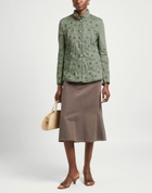 Ermanno Scervino Womens Jacket Military in Green