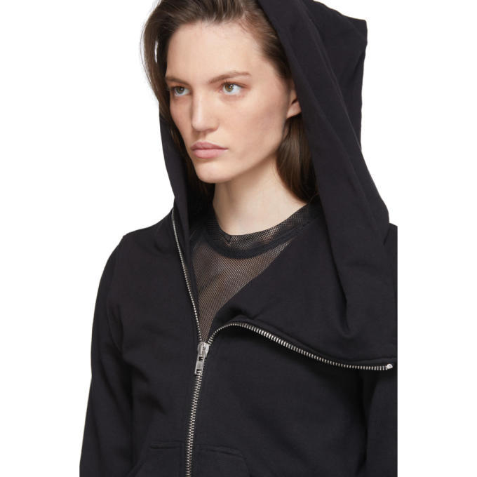 Rick Owens Black Champion Edition Mountain Hoodie