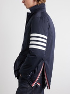 Thom Browne - Striped Shell Down Jacket - Blue