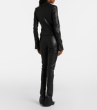 Gucci Leather skinny pants