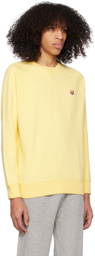 Maison Kitsuné Yellow Fox Head Sweatshirt