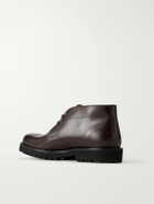 Mr P. - Leather Desert Boots - Brown