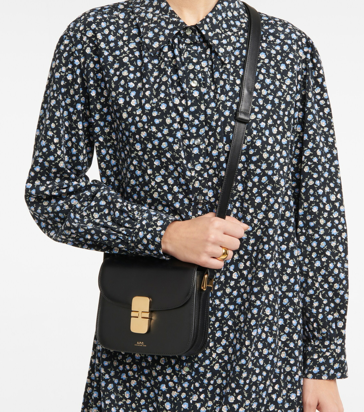 A.P.C. Grace Mini leather shoulder bag A.P.C.