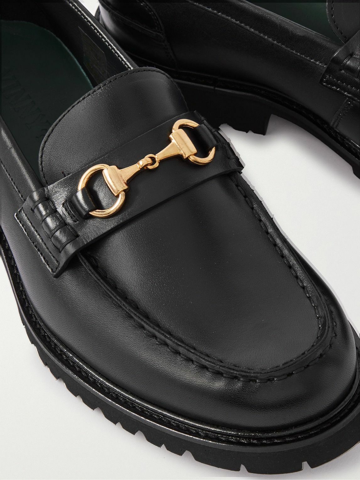 VINNY\'S  Le Club Horsebit Leather Loafers Vinny main image 4