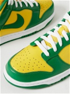 Nike - Dunk Low SP Brazil Leather Sneakers - Yellow