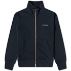 Moncler Men's Logo Zip Track Jacket in Navy