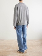 FRAME - Wool Polo Sweater - Gray