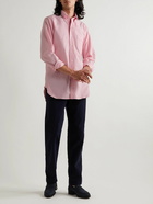 Drake's - Button-Down Collar Cotton Oxford Shirt - Pink