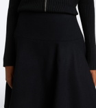 Alaïa Wool miniskirt
