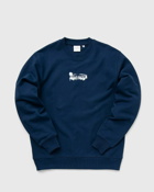 Daily Paper Scratch Logo Sweater Blue - Mens - Sweatshirts