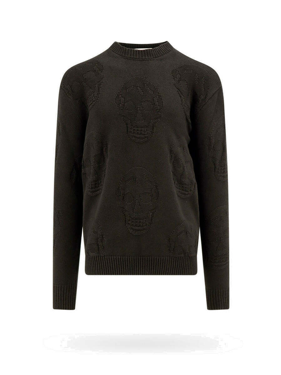 Alexander Mcqueen Sweater Black Mens Alexander McQueen