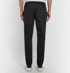 Dolce & Gabbana - Slim-Fit Tapered Stretch-Cotton Drawstring Trousers - Men - Navy