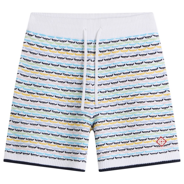 Photo: Casablanca Men's Tuck Stitch Shorts in Green
