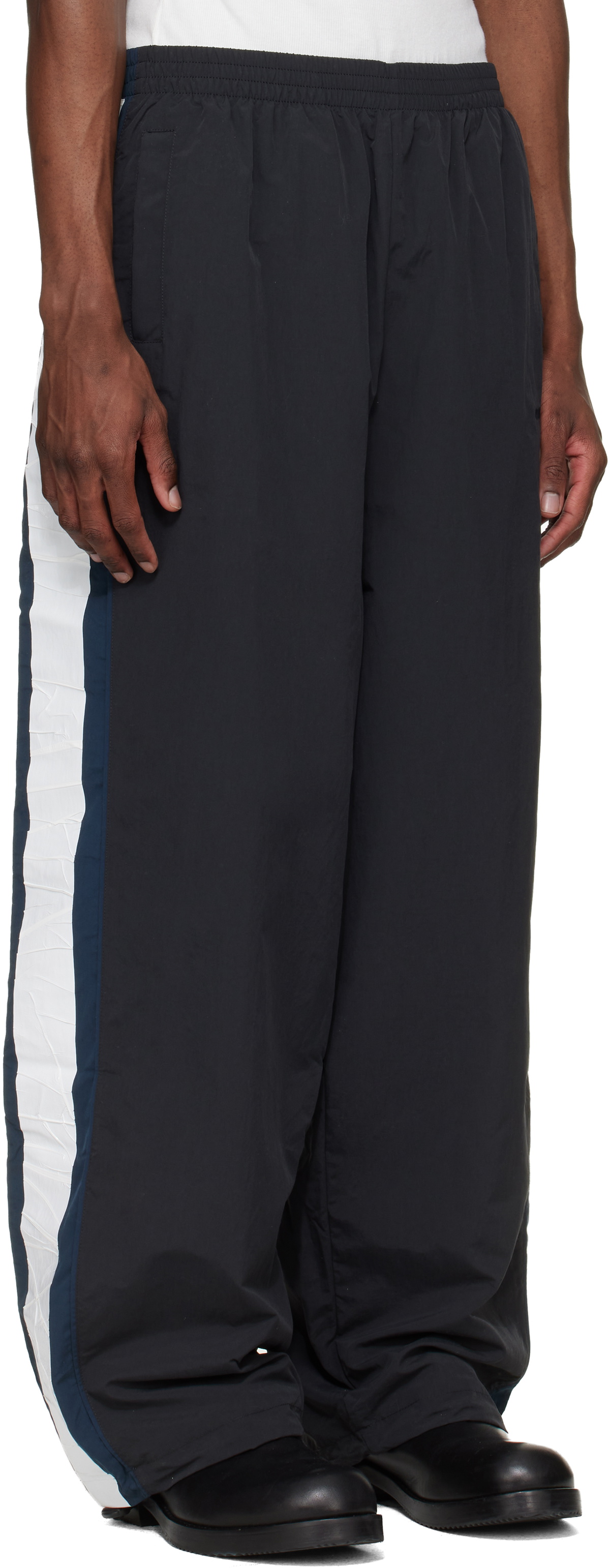 VETEMENTS Black Gym Track Pants