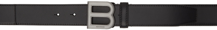 Photo: Balenciaga Black Large Hourglass Belt