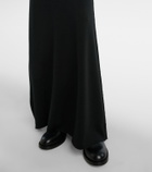 The Row Leoline turtleneck virgin wool maxi dress