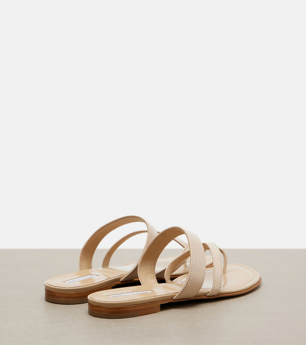 Manolo Blahnik Susa leather thong sandals
