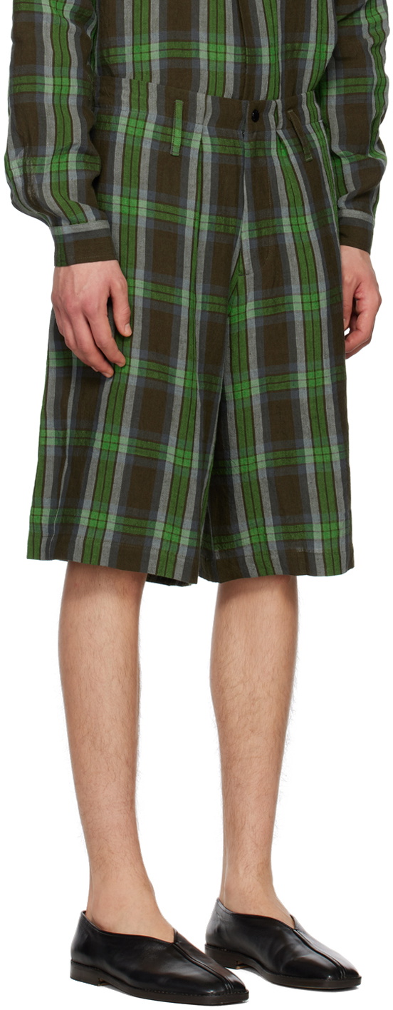 3MAN Green Deck Shorts