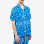 Rhude Men's Bandana Vacation Shirt in Blue