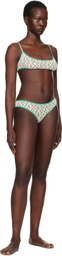 Baserange Off-White & Blue Musial Briefs