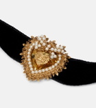 Dolce&Gabbana DG velvet choker