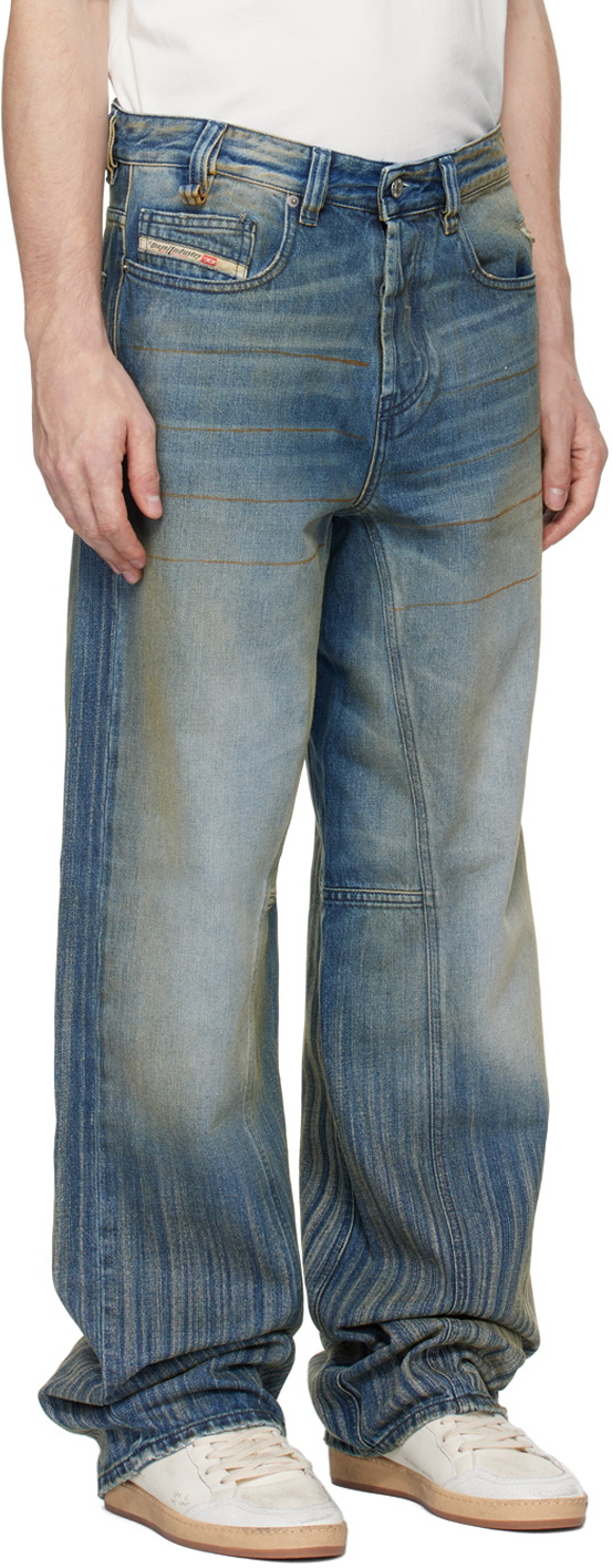 Diesel Blue Straight 2001 D-Macro 09i97 Jeans Diesel
