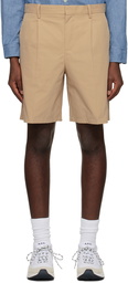 A.P.C. Beige Terry Shorts