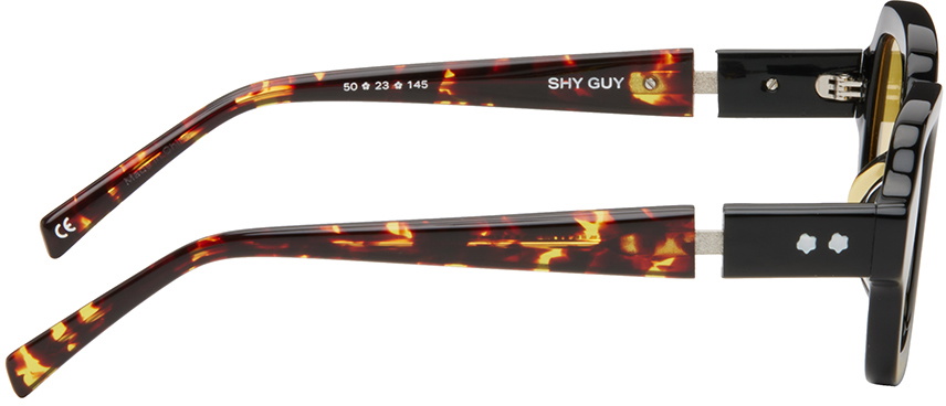 BONNIE CLYDE Black Shy Guy Sunglasses
