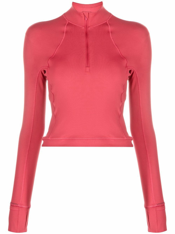 Photo: Lululemon Pink It's Rulu Run Cropped Top