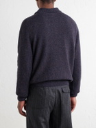Sunspel - Wool Polo Shirt - Blue