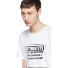 Maison Margiela White Stereotype T-Shirt