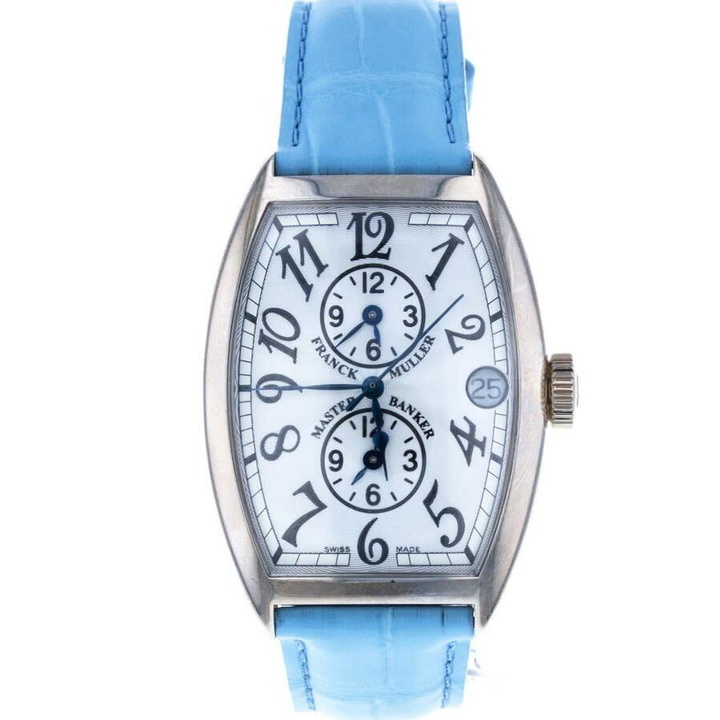 Photo: Franck Muller Master Banker Automatic Silver Dial Unisex Watch 5850 MB