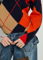 JW Anderson Pringle Crew-neck Argle Wool Jumper Multicoloured 1