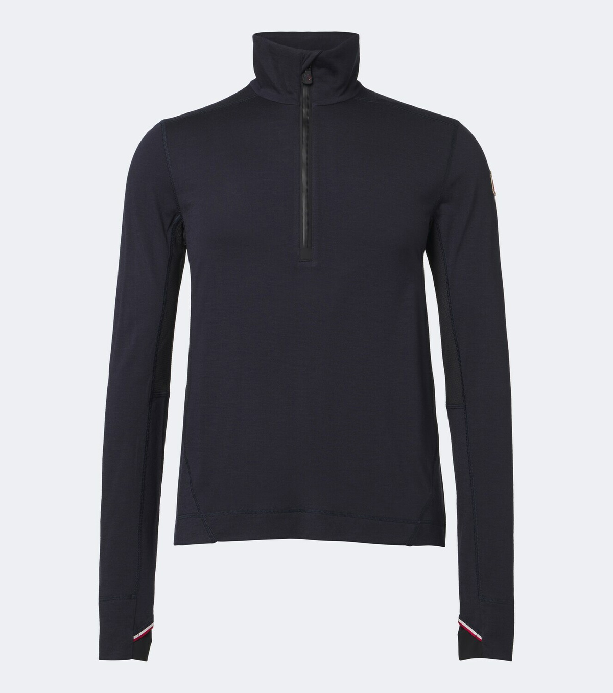 Moncler Grenoble Wool-blend half-zip ski sweater