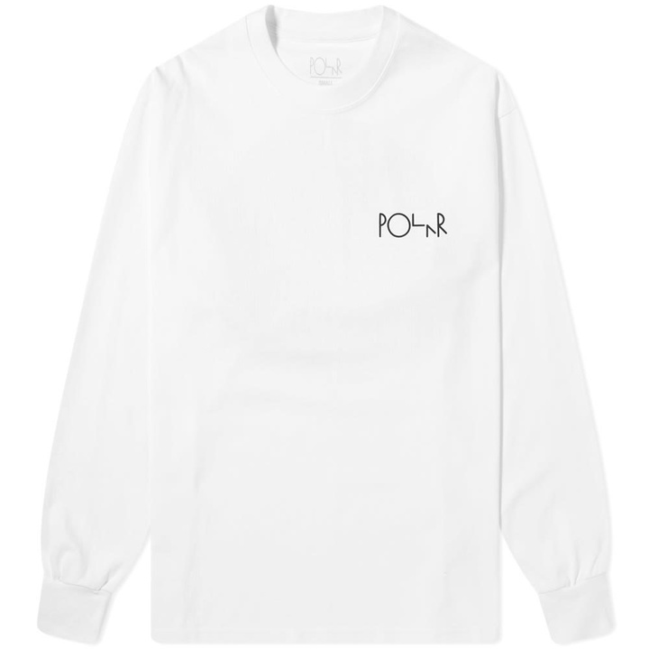 Photo: Polar Skate Co. Long Sleeve TK Fill Logo Tee