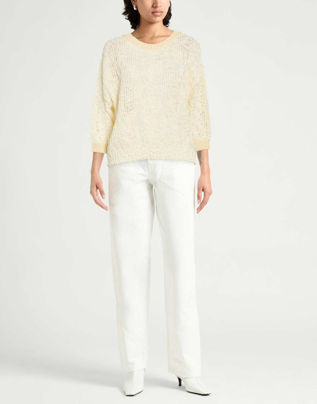 Peserico Womens Sweater Ivory